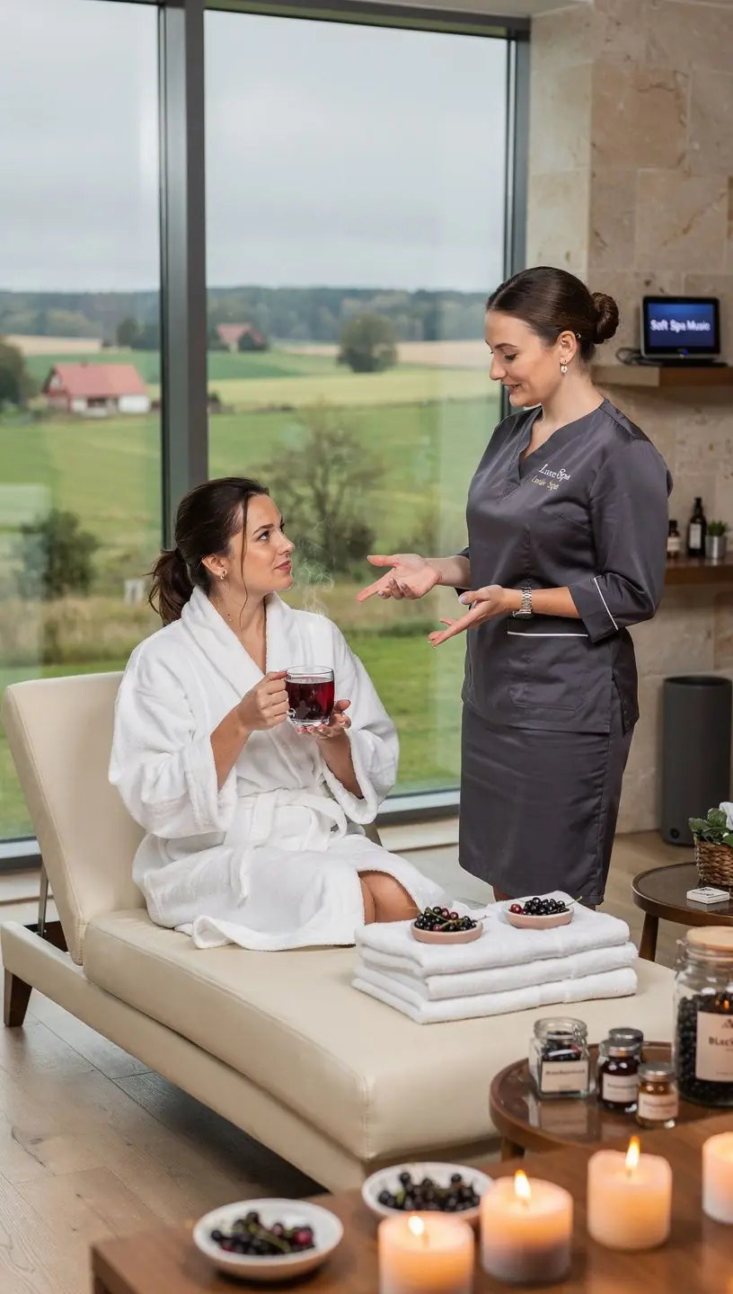 Juodųjų serbentų arbata, puikiai tinkanti širdies sveikatai ir kraujotakai.